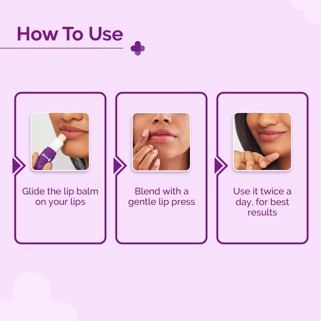 The Derma Co 1% Vitamin C Brightening Lip Balm with SPF 50 PA +++ I With Niacinamide & Hyaluronic Acid | Reduce Lip Pigmentation | Protects From Sun Damage | For Dark, Pigmented, Dry Lips | 4.5g