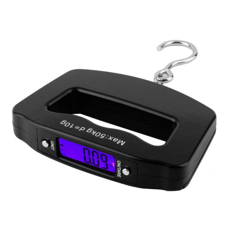 SARJAK scale WH-A14 MAX:50Kg Digital Heavy Duty HandGripped Portable for Luggage Hook Type