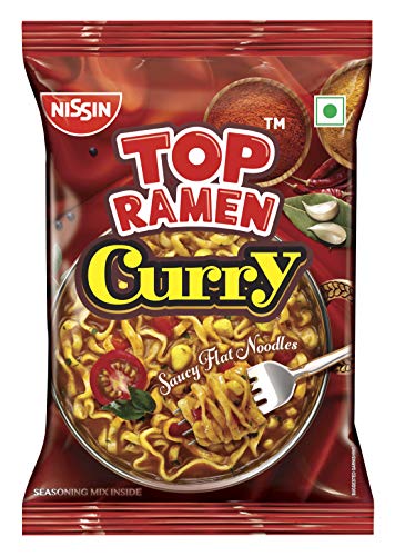 Top Ramen Instant Noodles, Curry, 70 g (Pack of 10)