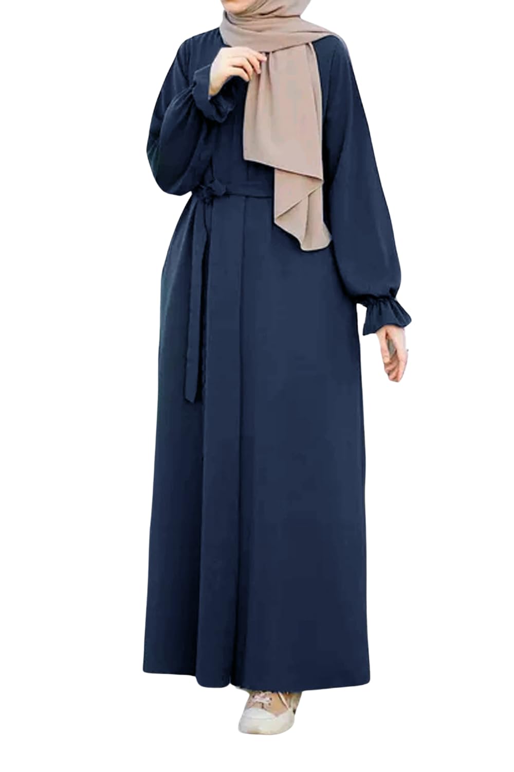 BURAQUE DESIGNER Abaya Burqa Dress's for Women Stitched Burkha | Casual Wear Abaya Burqa | (B05-Blue-Burkha)