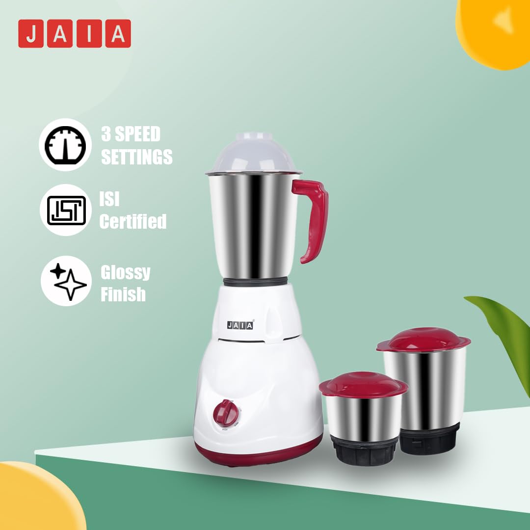 Best Performer 550 Watt Fusion Copa Premium With 3 Stainless Steel Jars