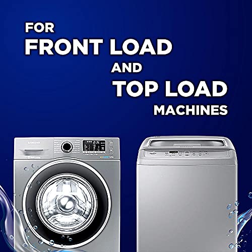 Surf Excel 3-in-1 Smart Shots Liquid Detergent For Front Load & Top Load Washing Machines | 17 Units for 17 loads | With Fragrance and Fabric Care