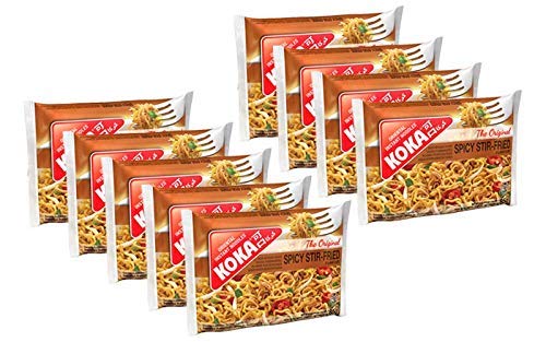 40x KOKA Instant Noodles - Stir-Fried Flavour - Pack of 40