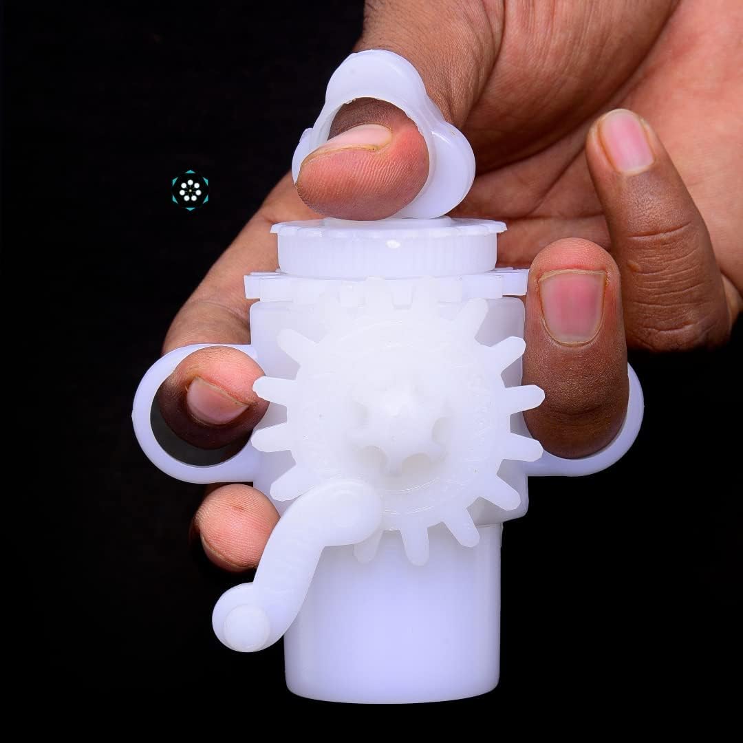 SKC Enterprise Murukulu Maker Press with 15 Different Types of Jalies Murukku Maker Namkeen Maker/Chakli, Noodles, Idiyapam, Cake Icing, and Sev