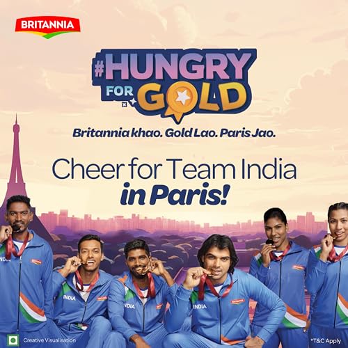 4x Britannia 50-50 Maska Chaska Biscuits, 300 g each - Pack of 4