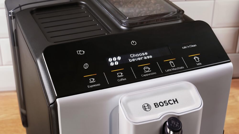 Bosch VeroCafe Series 2, Fully Automatic Espresso Machine Silk Silver