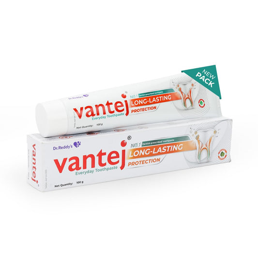 Vantej Tooth Sensitivity Toothpaste - 100g, White