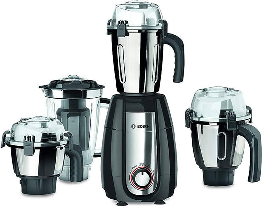 Bosch Truemixx Pro 1000 Watts Mixer Grinder, Grey