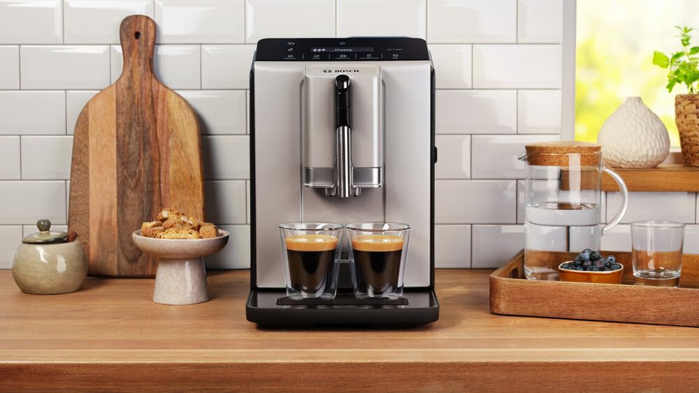 Bosch VeroCafe Series 2, Fully Automatic Espresso Machine Silk Silver
