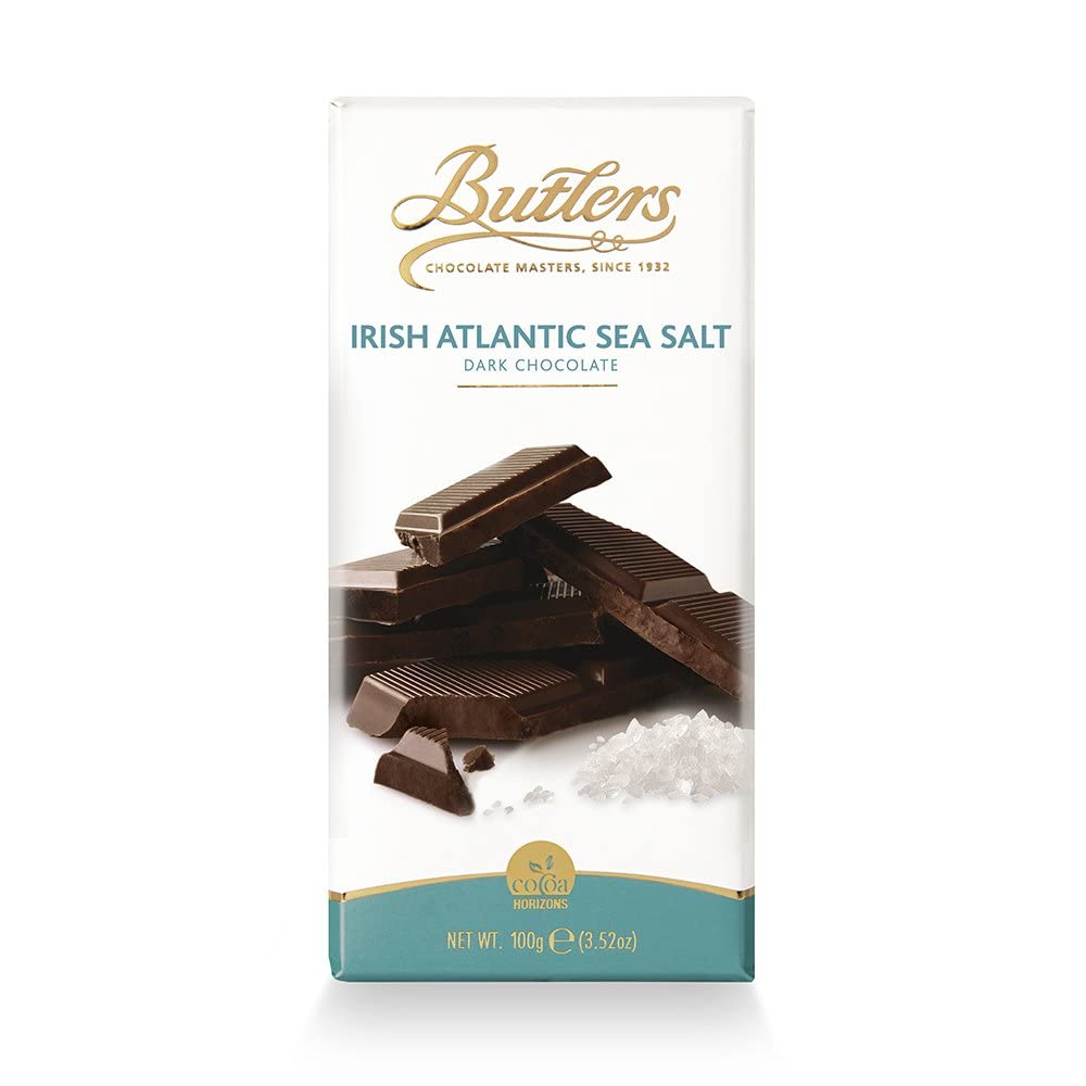 Butlers Chocolate Masters Irish Atlantic Sea Salt Dark Chocolate 100g
