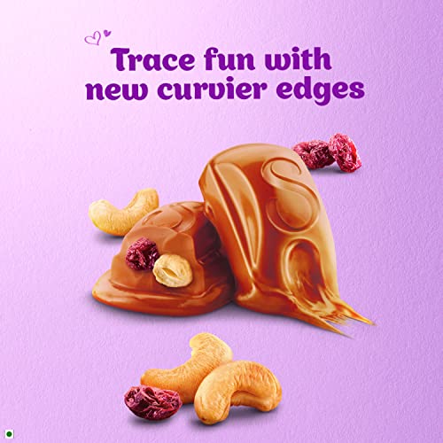 Cadbury Dairy Milk Silk Fruit and Nut Chocolate Bar, 137 g (Pack of 3)