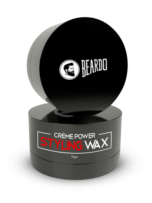4x Beardo Creme Power Styling Wax, 75 gm each - Pack of 4