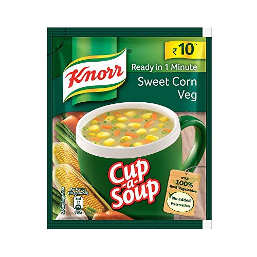 50x Knorr Sweet Corn Veg Soup, 10g