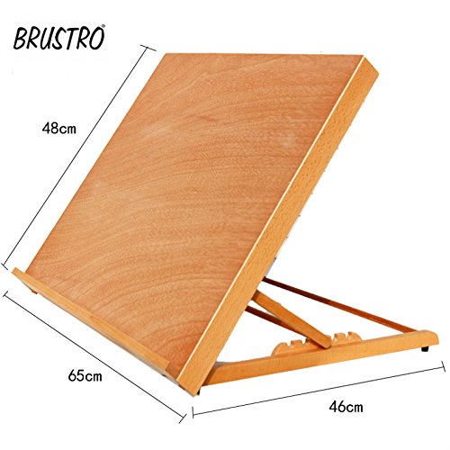Brustro Artists Adjustable Drawing Painting, A2 Size Easel