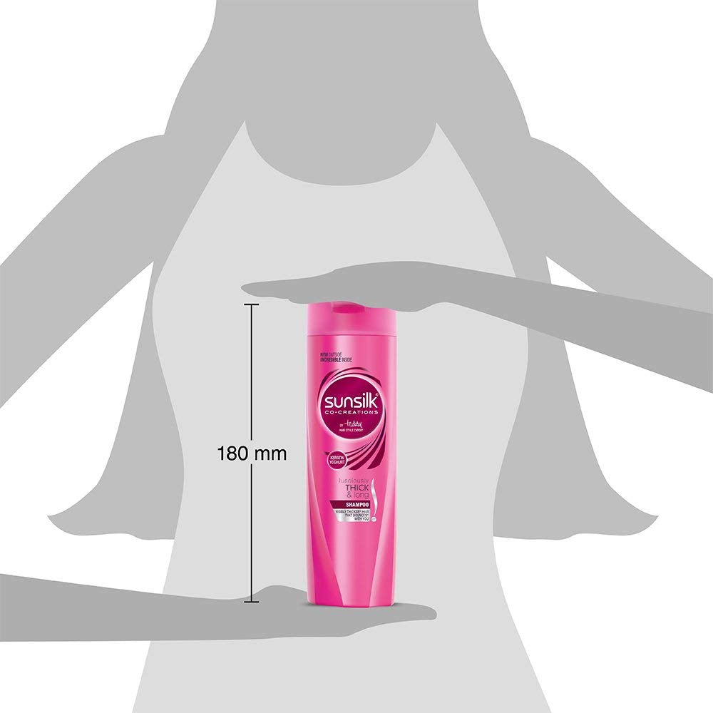Sunsilk Shampoo Pink, Pack Of 2
