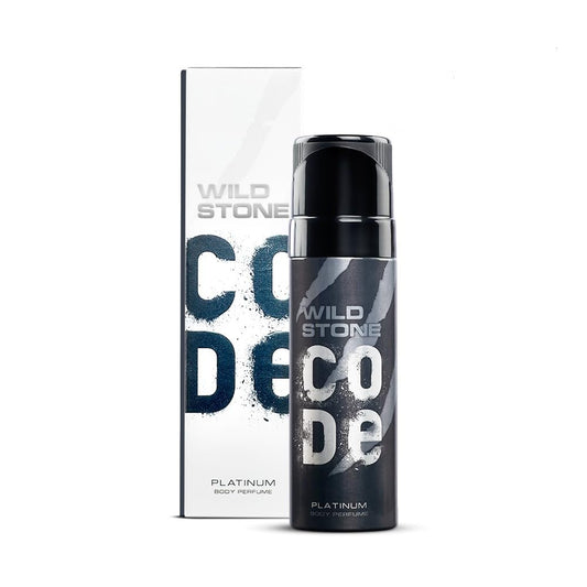 4x Wild Stone CODE Platinum Body Perfume for Men, 150ml each - Pack of 4