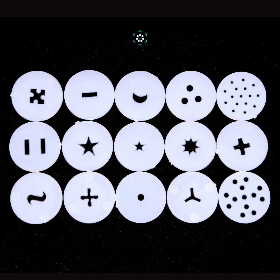 SKC Enterprise Murukulu Maker Press with 15 Different Types of Jalies Murukku Maker Namkeen Maker/Chakli, Noodles, Idiyapam, Cake Icing, and Sev