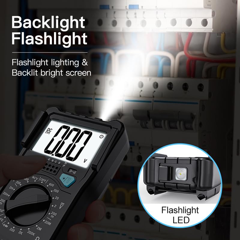 Themisto TH-M98 Digital Multimeter (Black 2000 Counts)