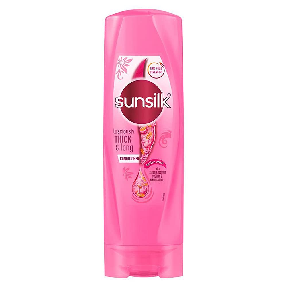 Sunsilk Lusciously Thick & Long Fresh Nourishing Conditioner 180 Ml,1 Count