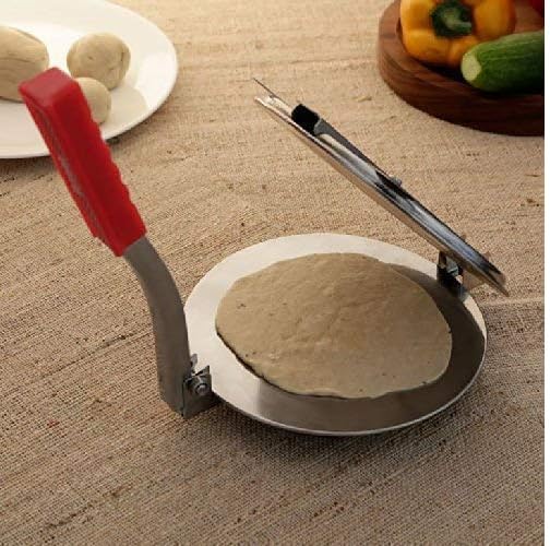 BLLUEX Premium Multi-Purpose 17cm Roti Maker,Manual Press for Chapati, Puri, Khakhra, Papad, Pathiri for Flatbread | Easy to Use HomeMade