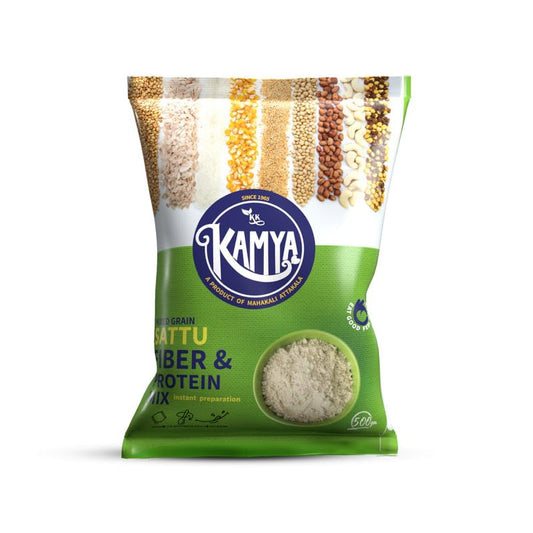 Kamya Mixed Grain Sattu | Natural Powder with High Protein and Fiber |100% Natural Nutrition | Cereals & Grains Sattu Drink (Pack of 1, 1Kg.)