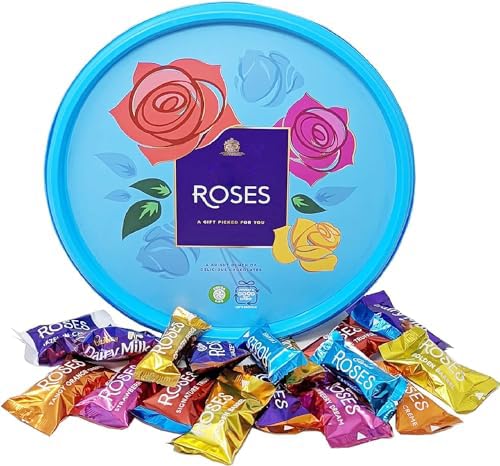 Cadbury Roses Chocolates Tin, 600 Gm (Imported)