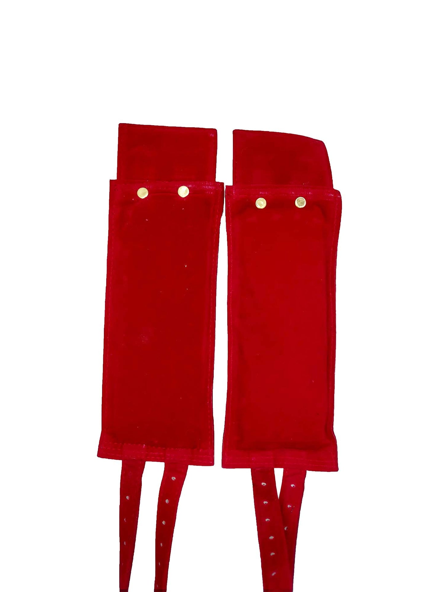 Shri Kalaivani Women's Brass Ghungroo In Maroon Velvet Pad for adult in Classical Dance with Adjustable Strap (Red, Maroon, 3 Line)