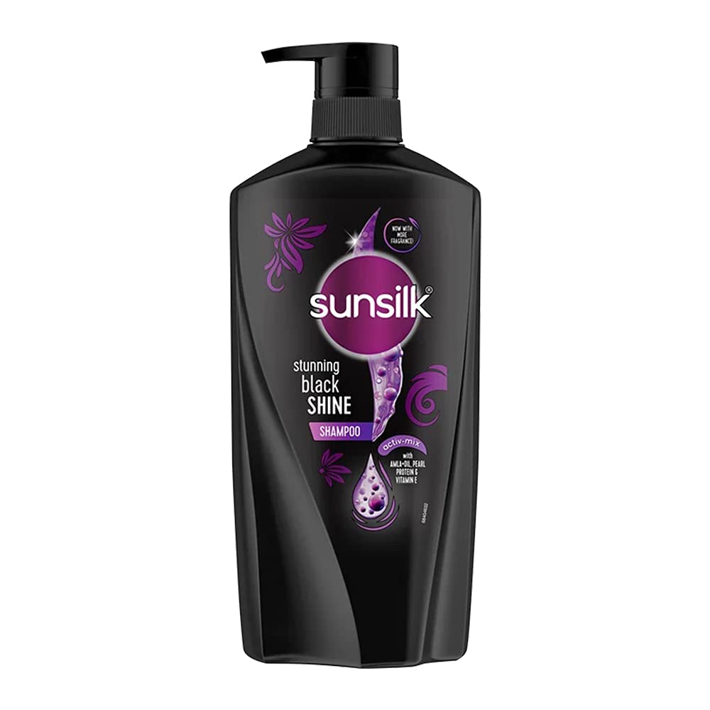 Sunsilk Stunning Black Shine Shampoo, 650 ml
