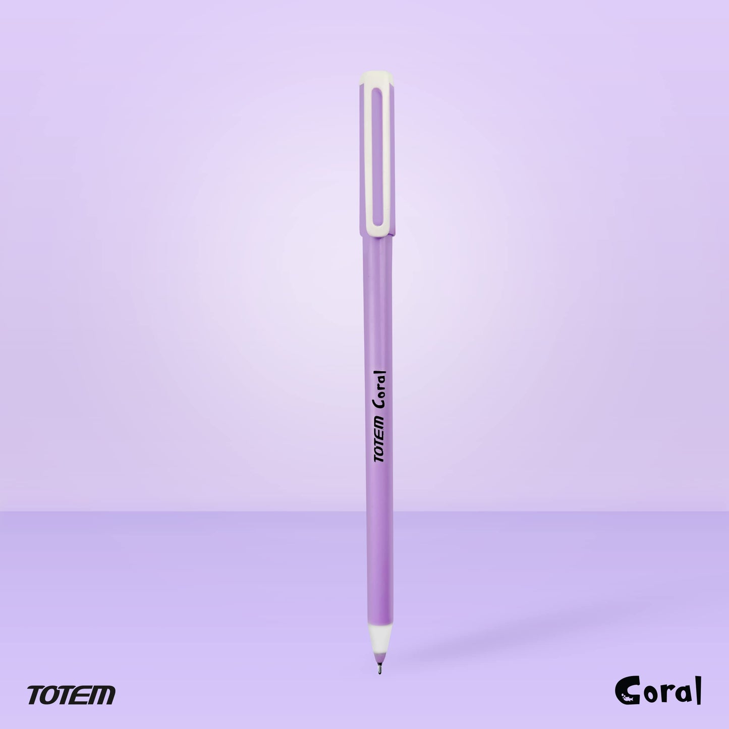 TOTEM Coral Ball Pens | 60 Blue Ink Pens | 0.7 mm Tip | Fragrance Ink | Cute Design | Fast Writing | Pen for Exams | Stationery Items | Stick
