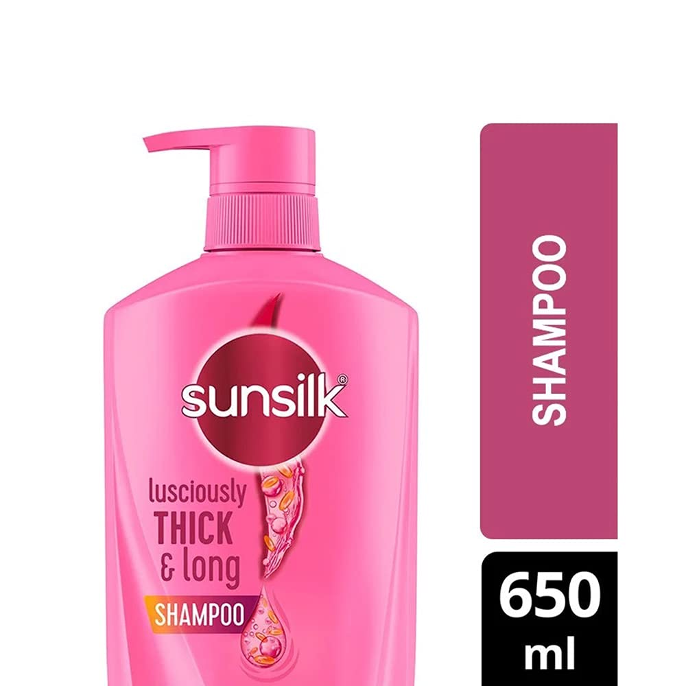 Sunsilk Lusciously Thick & Long Shampoo, 650 ml