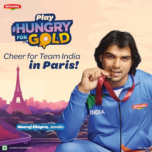 4x Britannia 50-50 Maska Chaska Biscuits, 300 g each - Pack of 4