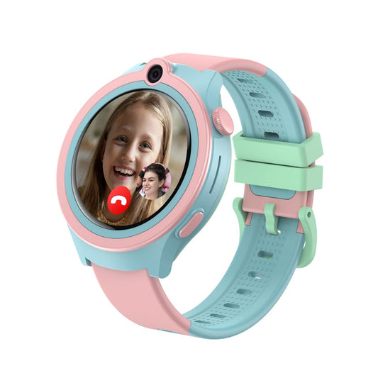 Spiky Cacus 4G Calling Multi-UI IPX7 Waterproof Kids Smartwatch | Rotatable Menu Dial,GPS Tracking, Video Call, Calling Watch, Games, Geo-Fencing, SOS | Best for Kids Girls & Boys 4-12 Years | Pink