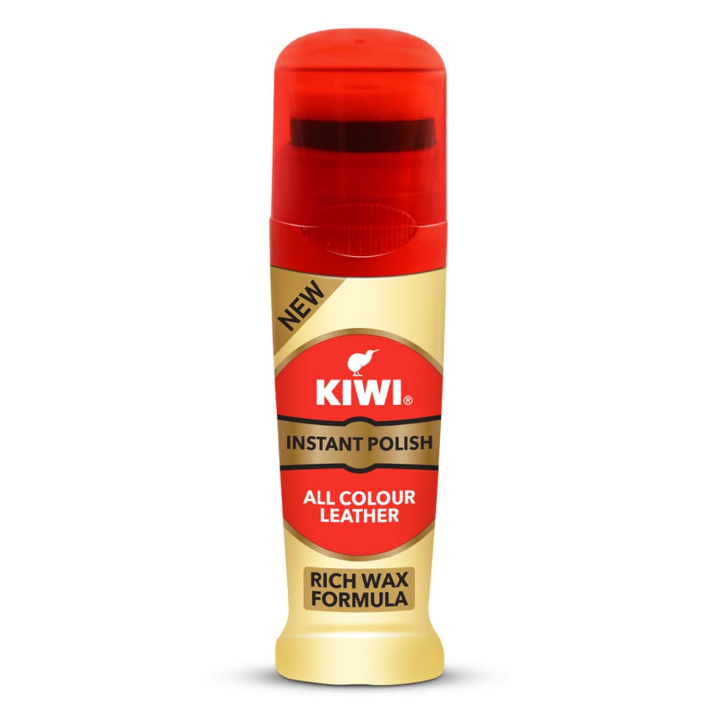 4x KIWI Instant Liquid Glossy Finish Shoe Polish (75 Ml, Neutral) each - Pack of 4