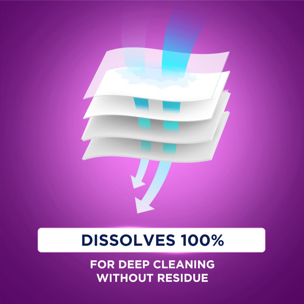 Surf Excel Matic Front Load Liquid Detergent 4L Refill Pouch, Designed for Tough Stain Removal on Laundry in Washing Machines - Mega Saver Pack