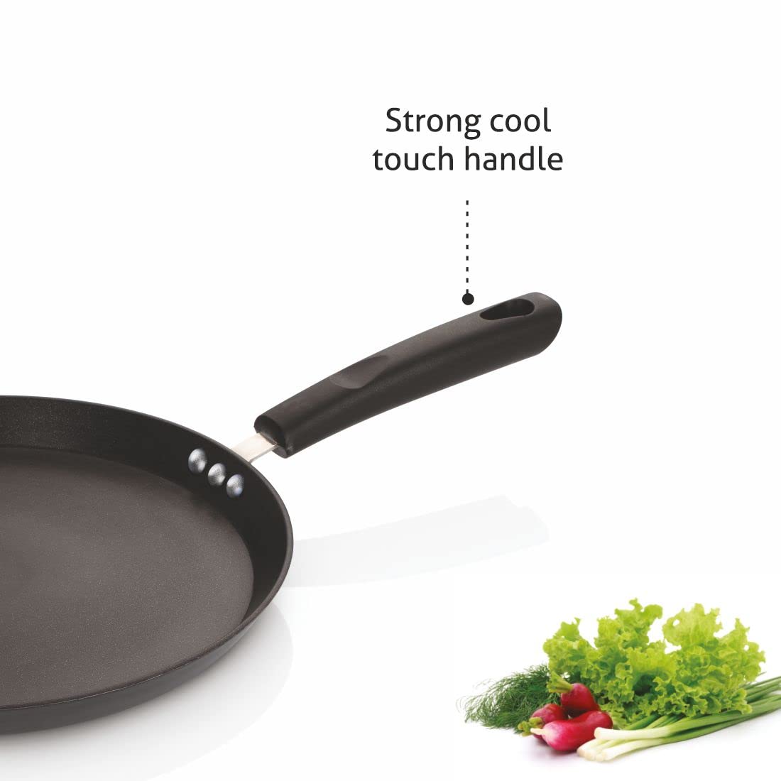 Alda Graphito Non-Stick Crepe Pan | Dosa tawa 28 Cm