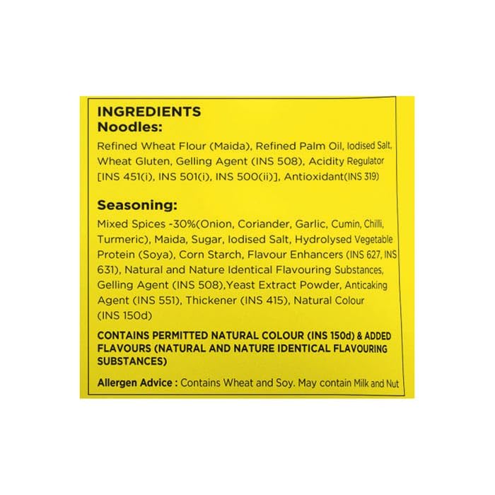 Tops Instant Masala Noodles -800 gm (16 Pouches x 50 gm) with Magical Taste of Masala