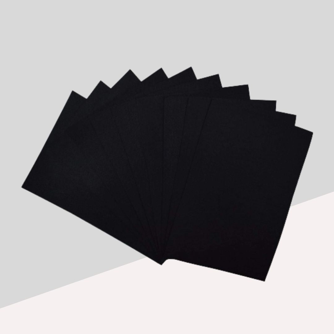 A4 Multipurpose Pastel Paper - Black ( Pack of 20 )
