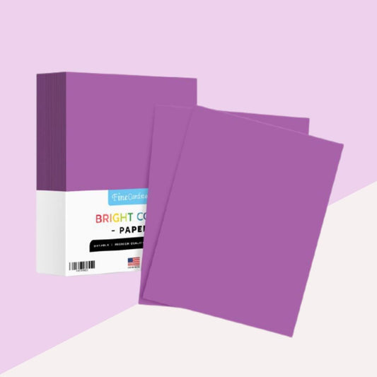 A4 Multipurpose Pastel Paper - Purple ( Pack of 20 )
