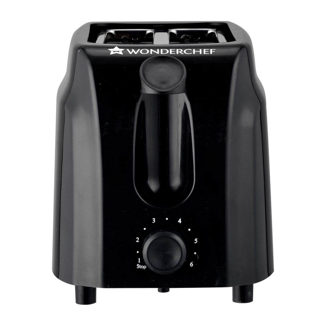Acura Plus Pop Up Slice Toaster, 750W, 7 Browning Controls, Removable Crumb Tray, 2 Years Warranty, Black