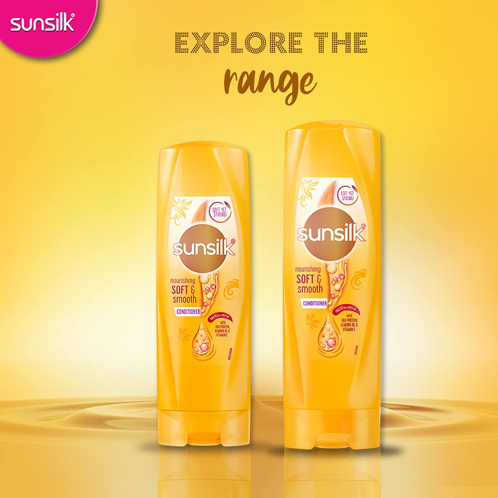 Sunsilk Nourishing Soft & Smooth Conditioner 180 Ml - All Skin Type,Liquid