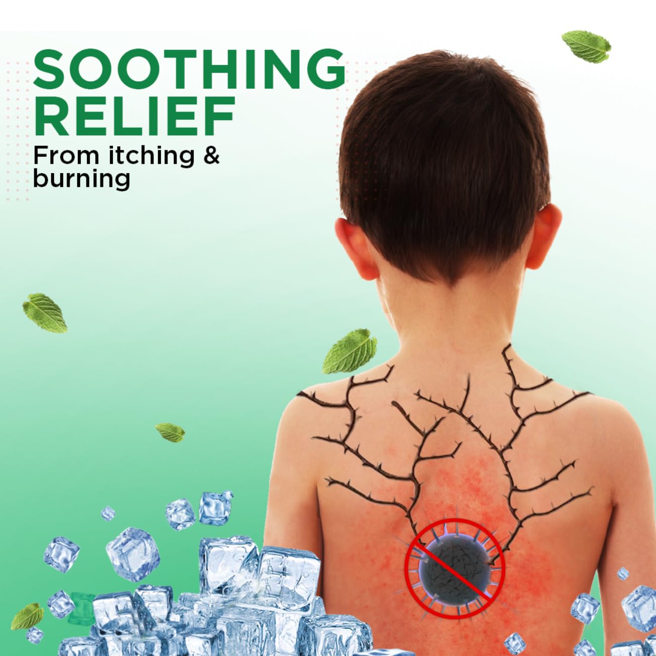 Candid Prickly Heat Powder | Relief from Rashes & Prickly Heat | Neem & Menthol Cooling | Soothing Relief from Itching & Burning | Sweat Absorption | Controls Bacterial Growth | 120g