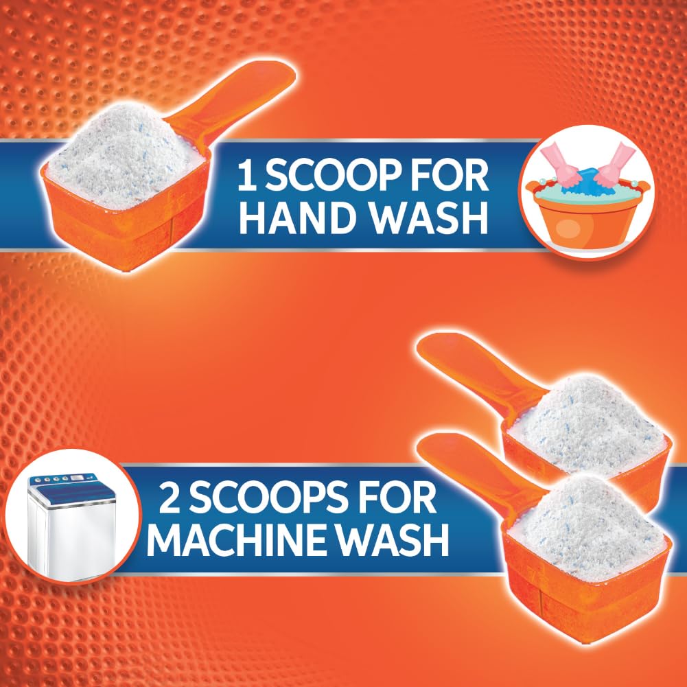 Tide Plus Double Power Detergent Washing Powder Lemon & Mint 2kg