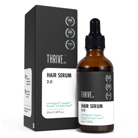 ThriveCo Hair Growth Serum 2.0 For Hair Growth & Hair Fall Control | with Redensyl + Anagain + Rosemary + Procapil + Capilia Longa | For Men & Women | 50ml