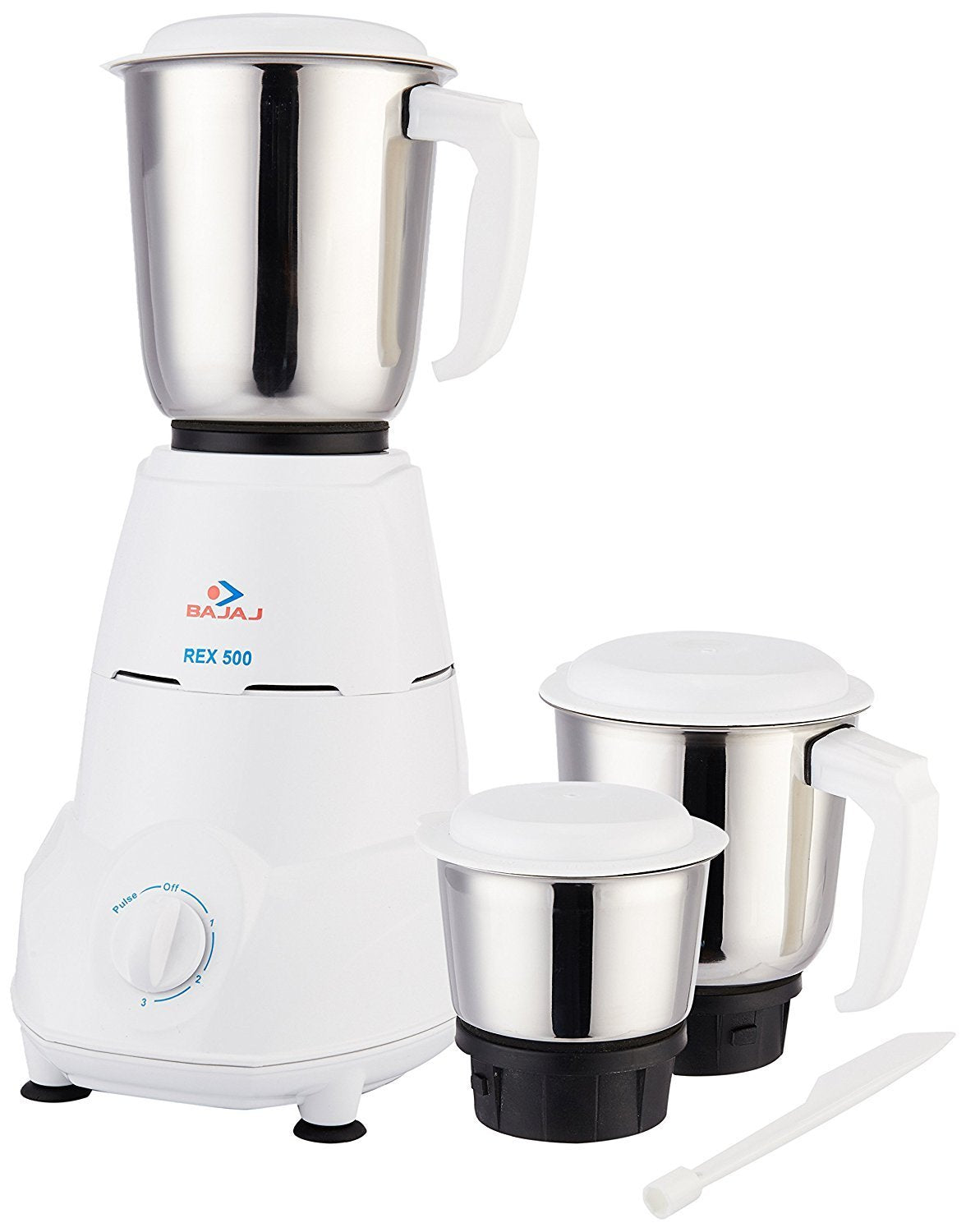 Bajaj Majesty DX 1000W Mixer Grinder and Dry Iron - White
