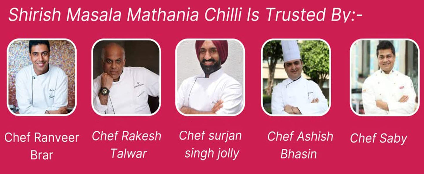 Shirish Masala Whole Mathania Red Chilli (Lal Mirch)(Stemless) 1 Kg,Sortex Clean, 70 Years Of Trust