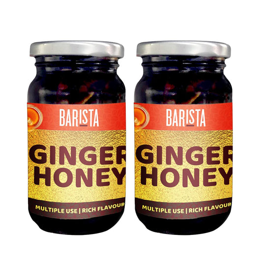 Barista Coffee Company Honey Ginger Tea Concentrate, Tasty Tea in Syrup Form, 2 x 230g | Pack of 2