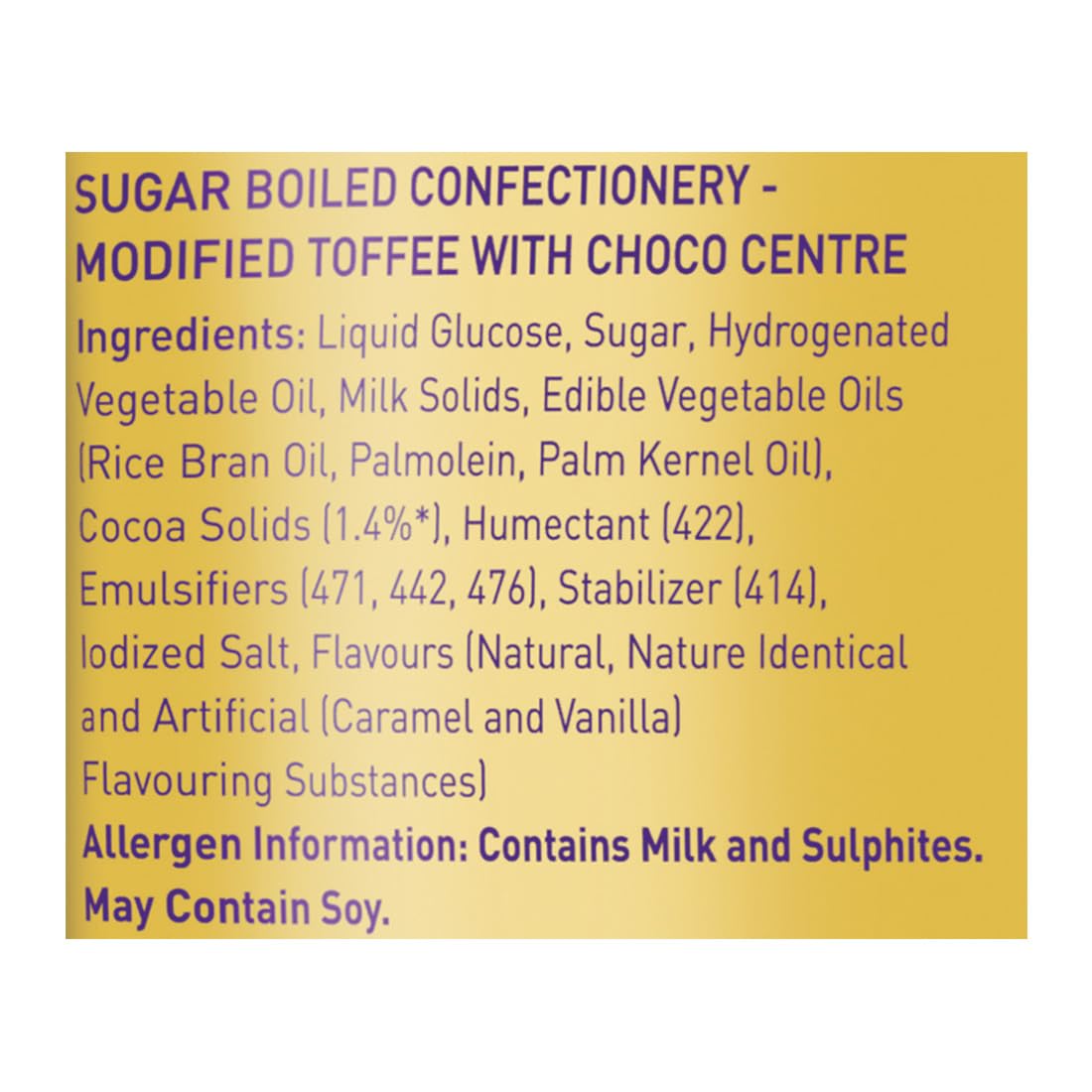 Cadbury Choclairs Gold Candy, 546 g (105 Candies)