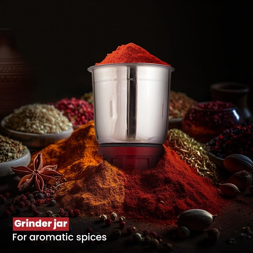 ACTIVA Pluto Pro Mixer Grinder 500W | 3 Jars | comes with 2 Year Warranty