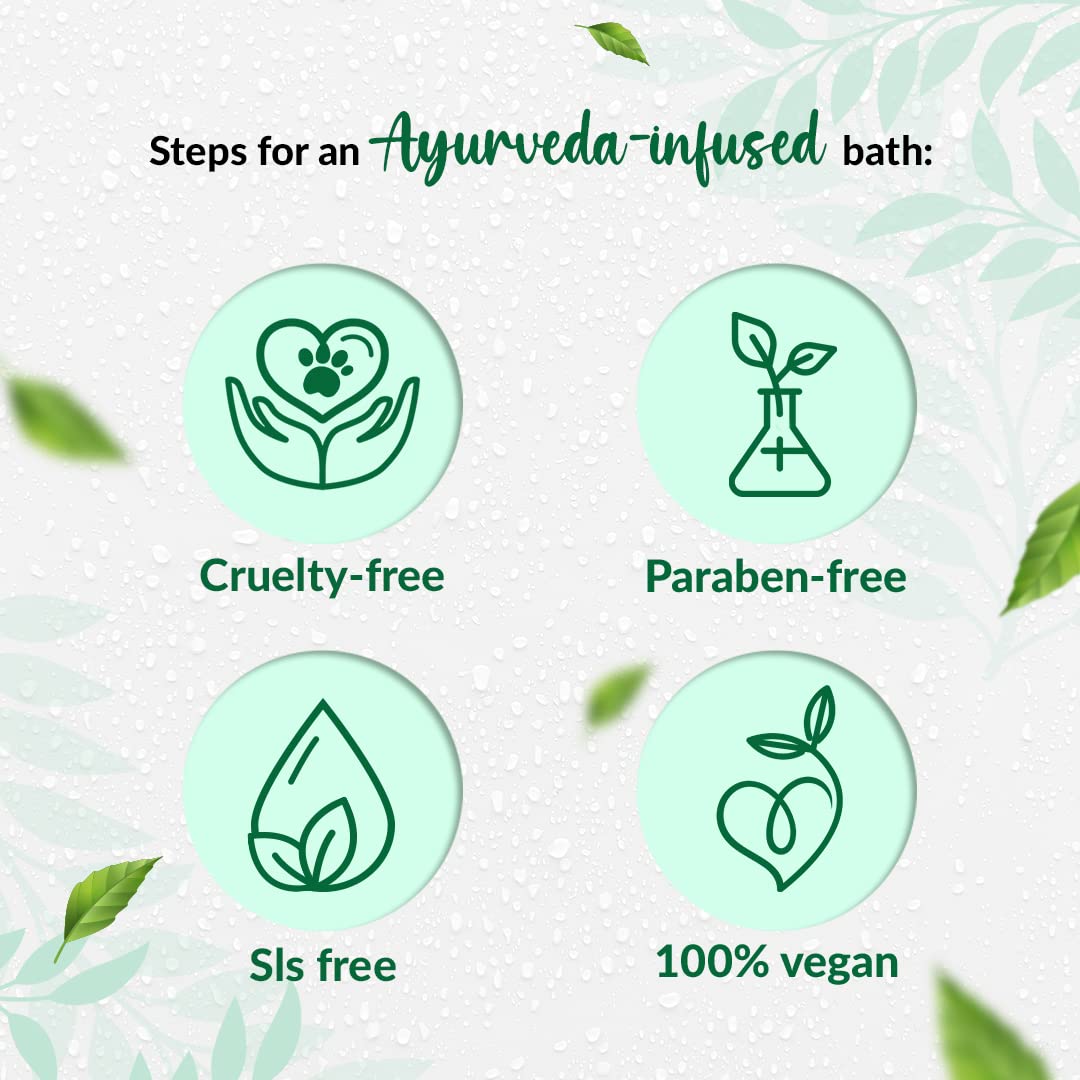 3x Medimix Ayurvedic Bodywash 18 Herbs & Natural Oils | Herbal | Paraben-free & Sulphate-free 300ml each - Pack of 3