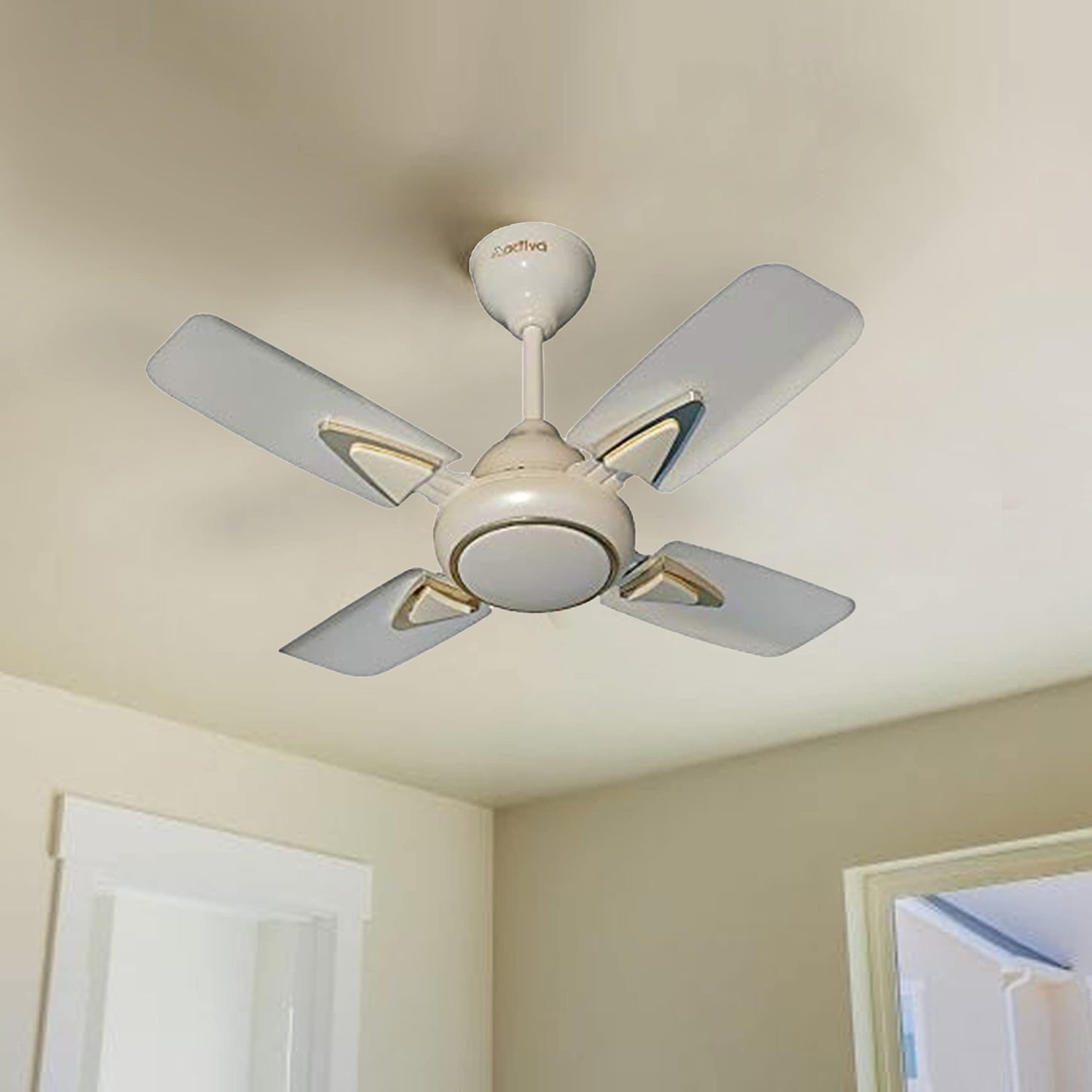 ACTIVA 600MM HIGH Speed 850 RPM Galaxy-1 4 Blades Deco Ceiling Fan (Ivory) 2 Year Warranty